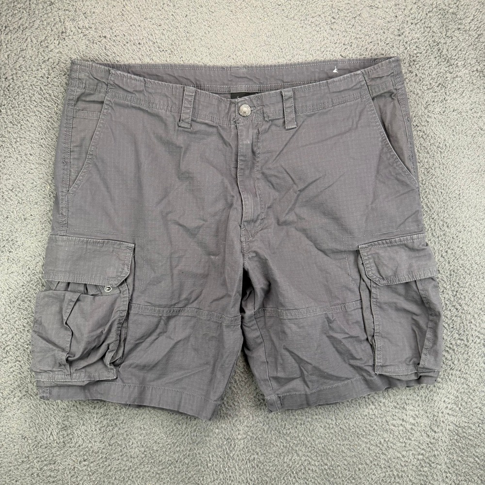 CSG Mens Grey Ripstop Cargo Shorts Size 42 Tactical Utility Hiking Outdoor